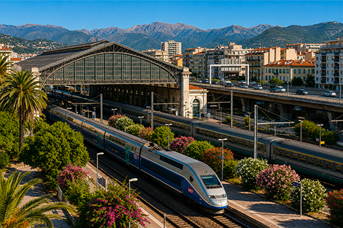 venir-a-nice-en-train